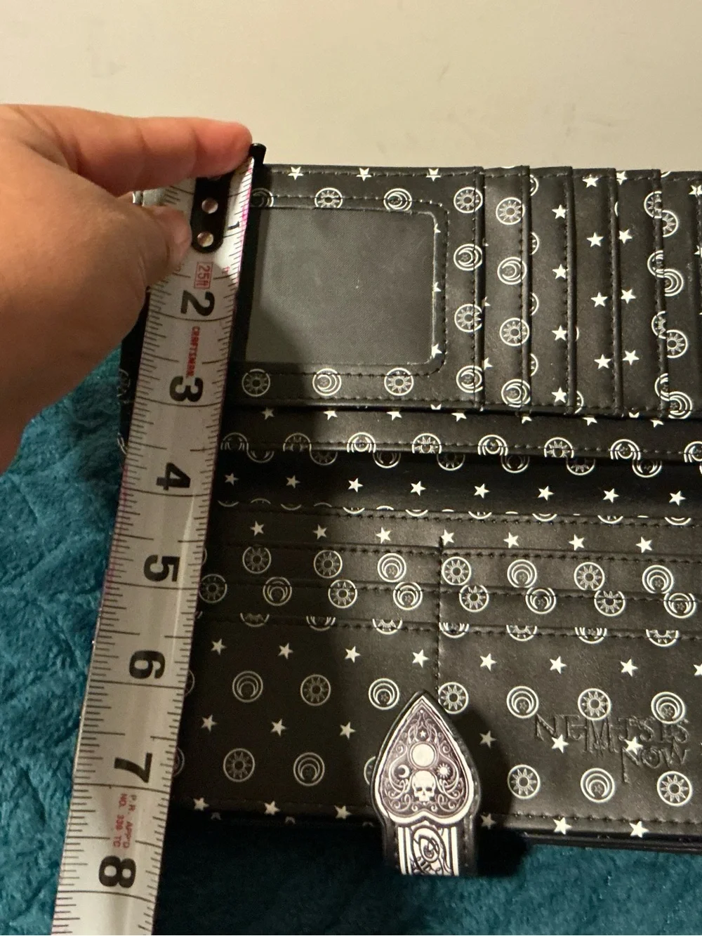 Spirit Board Print Men's Wallet - Black